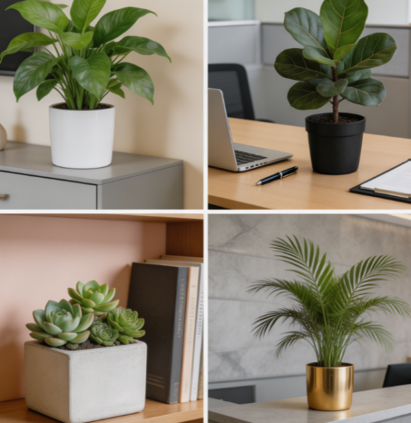Artificial Potted Plant and Bonsai Decor
